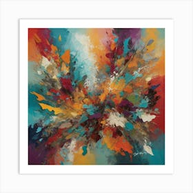 Abstract Painting Art Print 5 Art Print