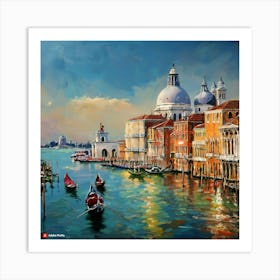 Grand Canal Venice 1 Art Print