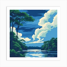 Cloudy Sky 1 Art Print