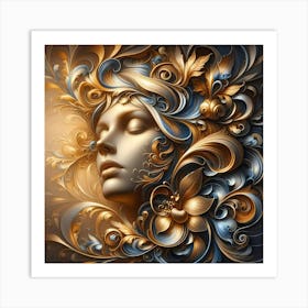 3d Art Art Print