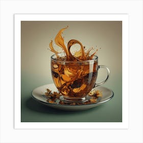 Tea Art 149 Art Print