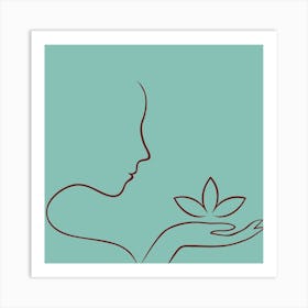 Lotus Flower Poster