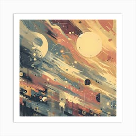 Abstract Painting 53 Art Print