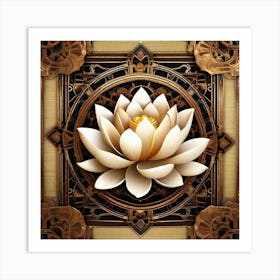 Lotus Flower 7 Art Print