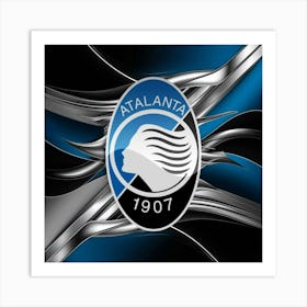 Atalanta BC Logo Wall Art 12 Art Print