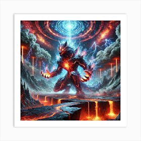 Yangfirewolf Balancedisruption Art Print