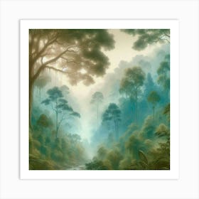 Tropical Forest 12 Art Print