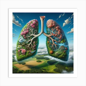 Lungs Art Print