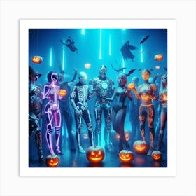 Halloween Party 29 Art Print