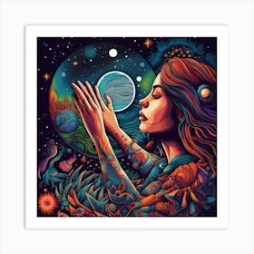 Psychedelic Art 8 Art Print