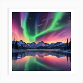 Aurora Borealis 196 Art Print