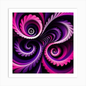 Abstract Fractal Art Art Print