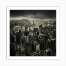 Twilight Metropolis Art Print