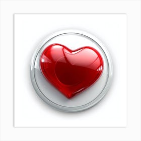 Heart Icon 1 Art Print