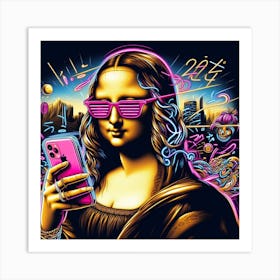 Mona Lisa 2023 Art Print