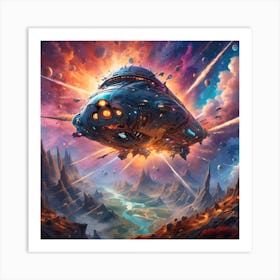 Conquering the Cosmos Art Print