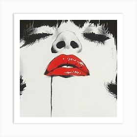 Sexy Lips 1 Art Print