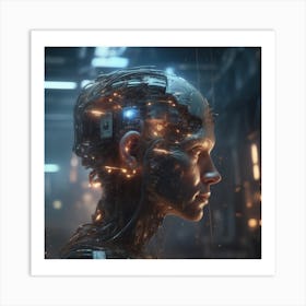 Cyborg 101 Art Print