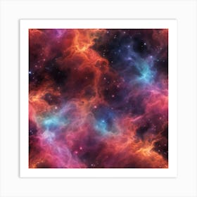 153537 Glowing Nebula Of Vibrant Gas And Dust, Celestial, Xl 1024 V1 0 Art Print