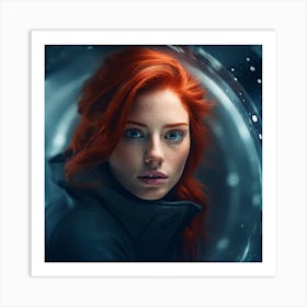 Black Widow Art Print