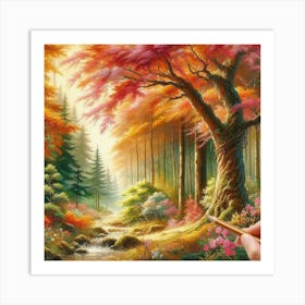 Autumn Forest Art Print