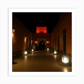 Berber palace nights Art Print