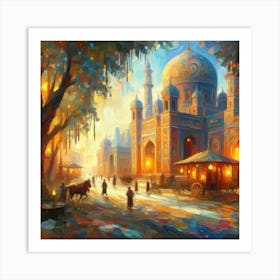 Taj Mahal Art Print