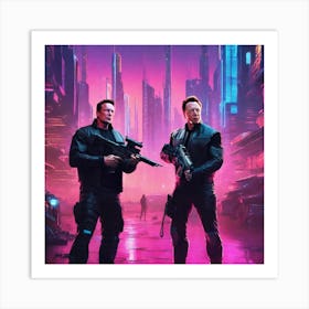 Terminator 2 1 Art Print