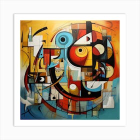 Abstract Painting 192 Art Print