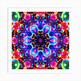 Psychedelic Mandala 94 Poster