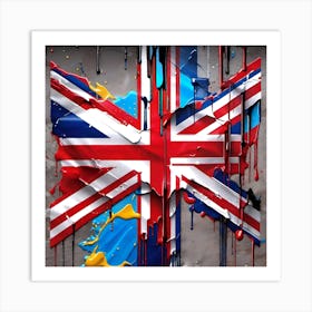 British Flag Art Print