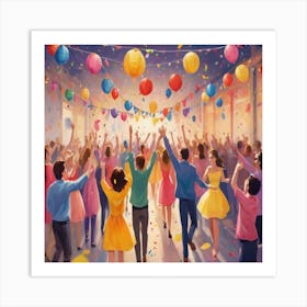 Party Art Print