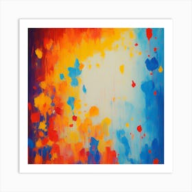 Abstract Painting 89 Art Print