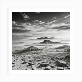 Desert Landscape Art Print