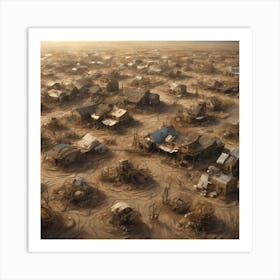 Deserted Village 9 Art Print