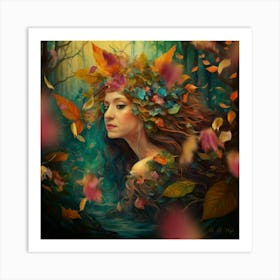 Autumn GiGi Art Print