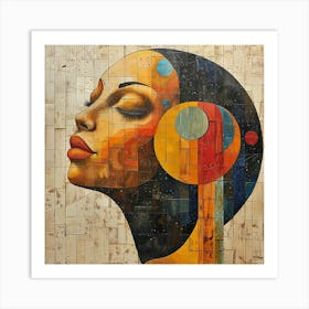 Portrait Of A Woman Art Print