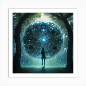 Sphere Of Light 2 Art Print