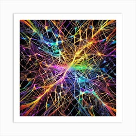 Abstract Fractals 15 Art Print