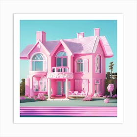 Barbie Dream House (670) Art Print