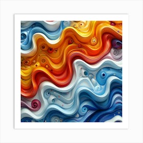 Abstract Painting 30 Art Print