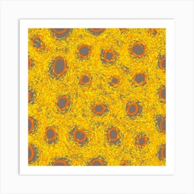 Abstract animal print Art Print