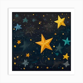 Starry Night 1 Art Print