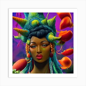 Afro-Futurism Art Print