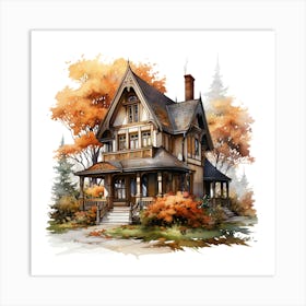 Victorian House Art Print