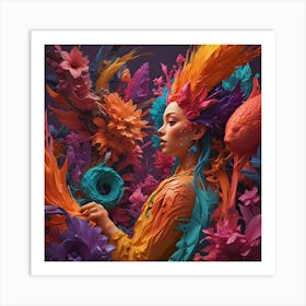 Abstract Painting Art Print