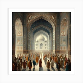 Taj Mahal Art Print