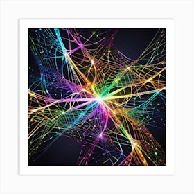 Abstract Fractal 7 Art Print