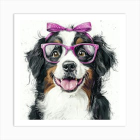 Bernese Mountain Dog 17 Art Print