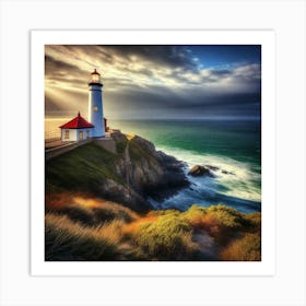 Lighthouse 14 Art Print